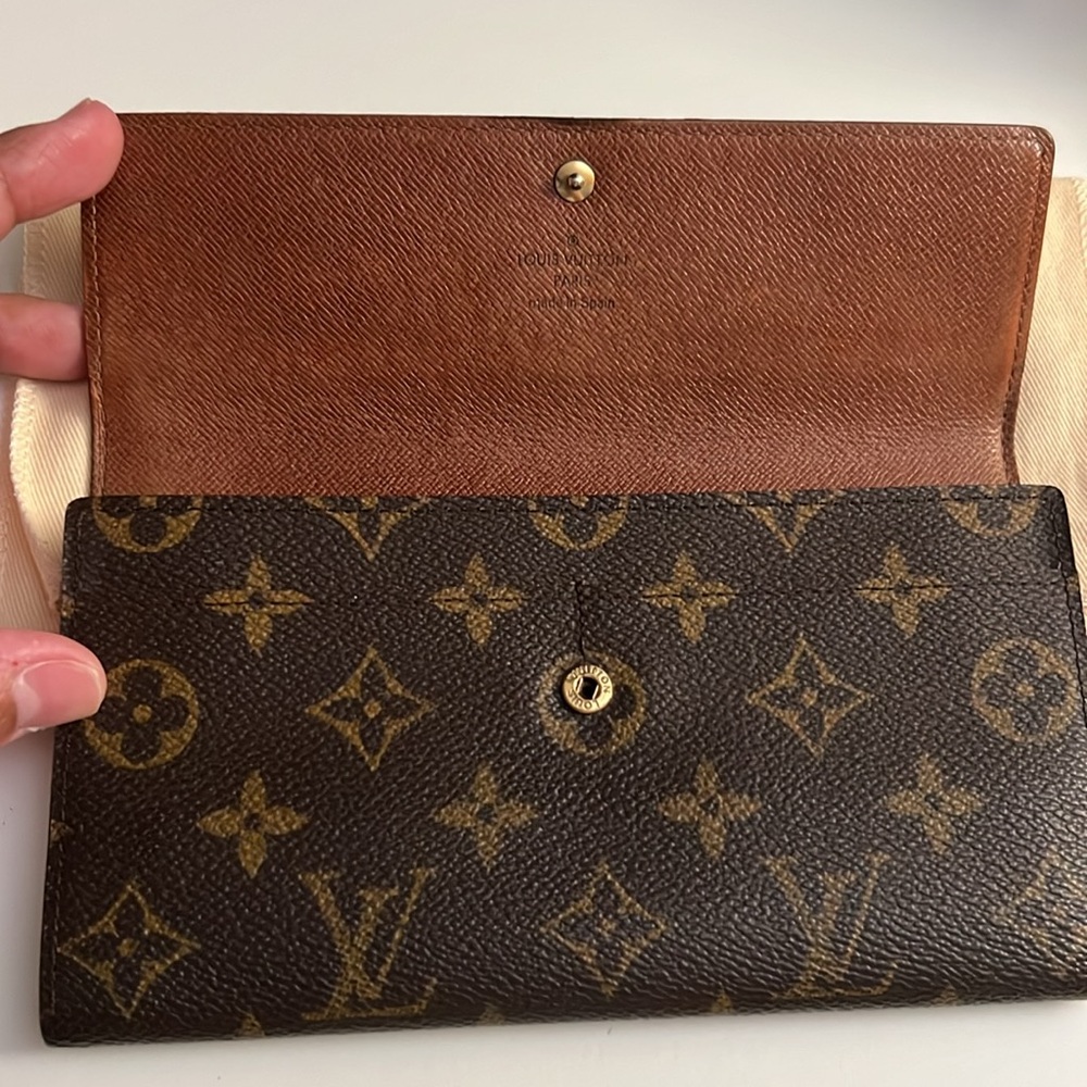 HP 🎉 LUXURY PARTY 6/12/24 Louis Vuitton Wallet Large Monogram Canvas - Picture 3 of 13